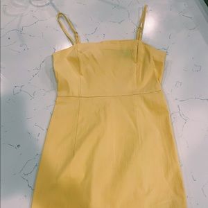Mini Yellow forever 21 dress